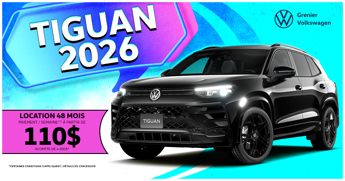 ROULEZ EN TIGUAN 2026 !