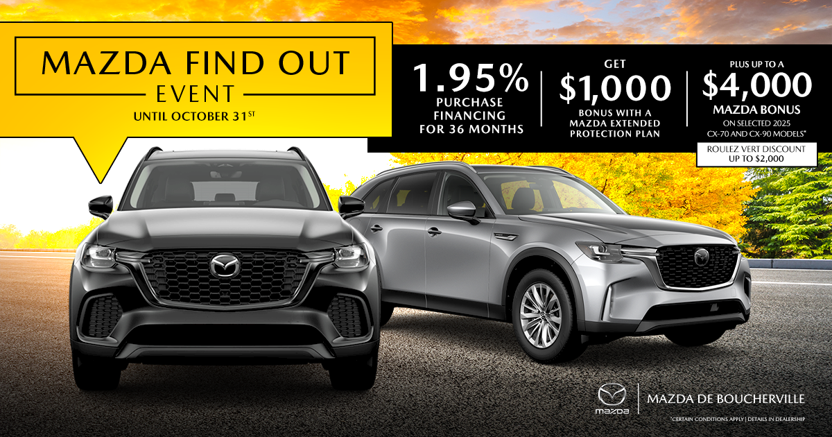 DISCOVER MAZDA EVENT !