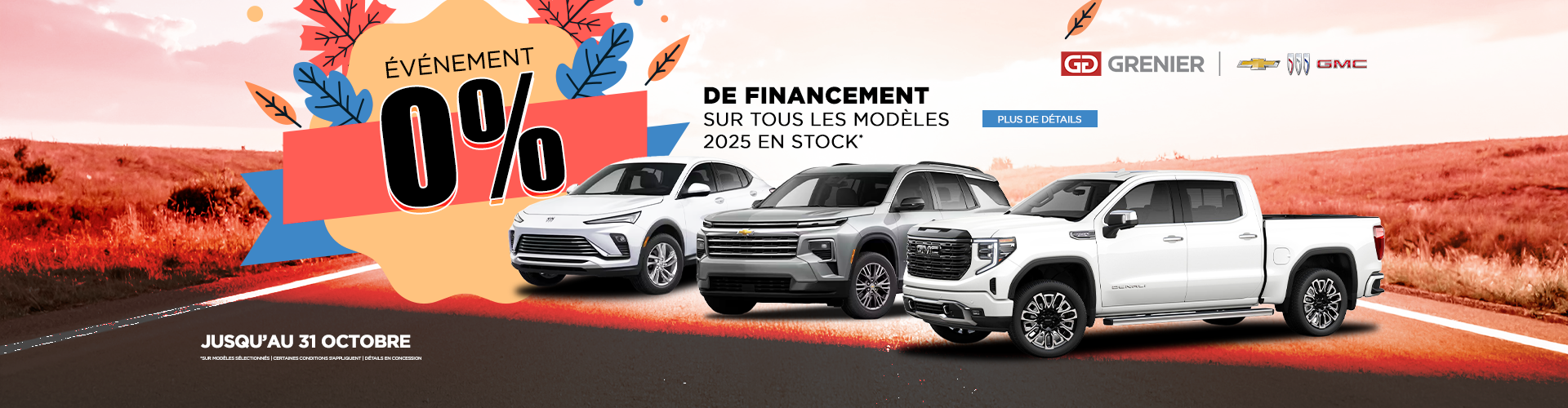 ÉVÉNEMENT 0% !