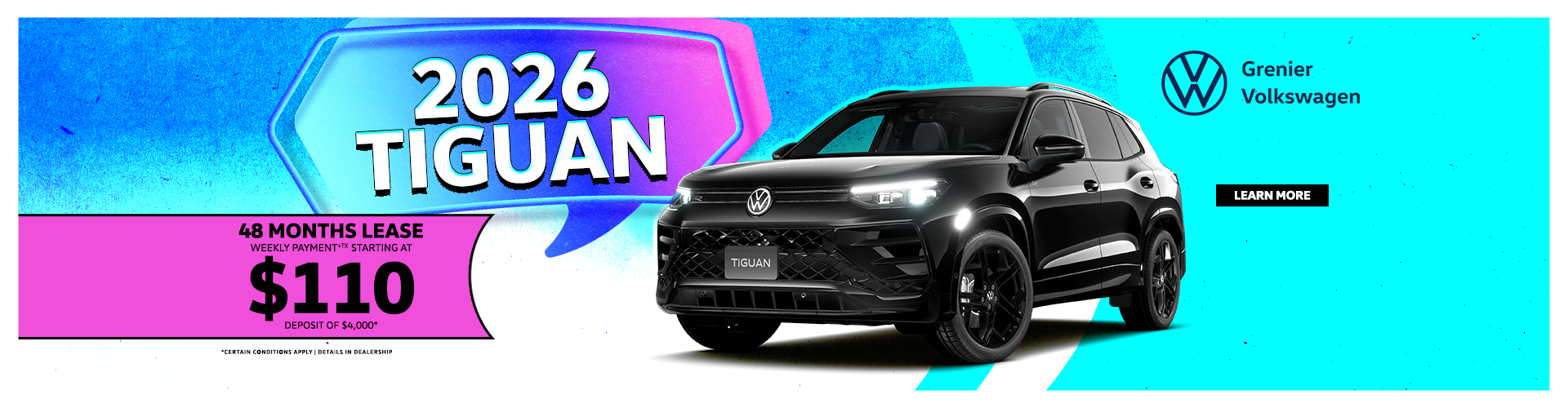 DRIVE THE 2026 TIGUAN !