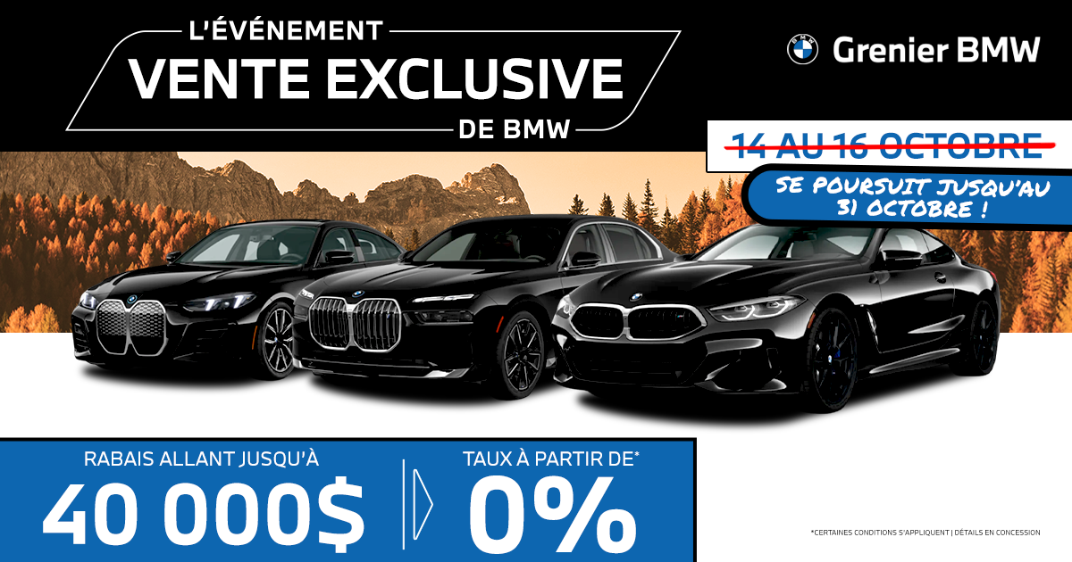 ÉVÉNEMENT VENTE EXCLUSIVE SE POURSUIT !