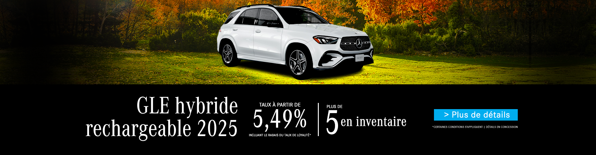GLE hybride rechargable 2025 !
