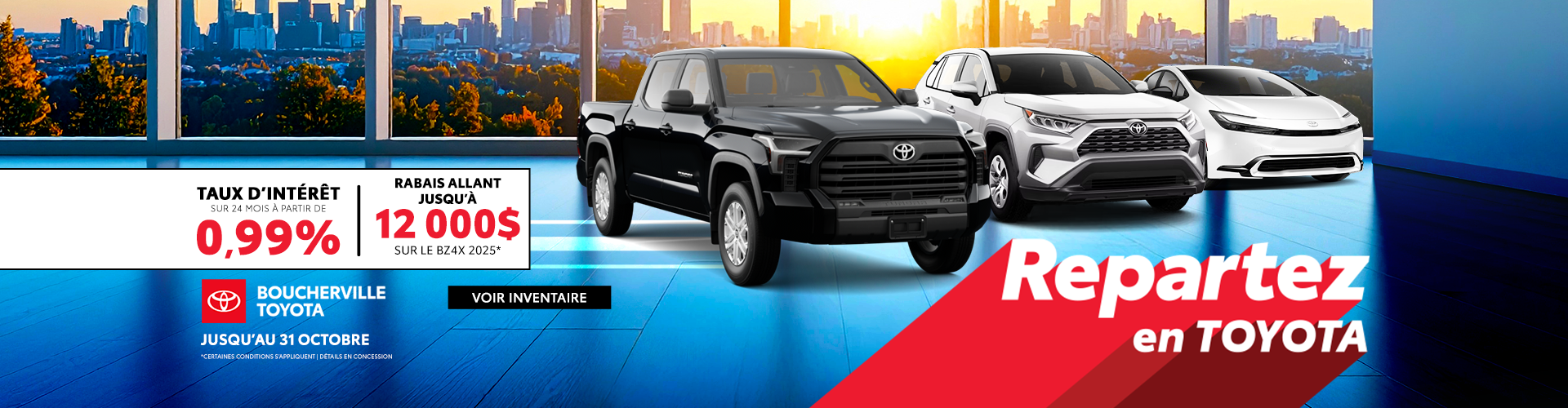 REPARTEZ EN TOYOTA !