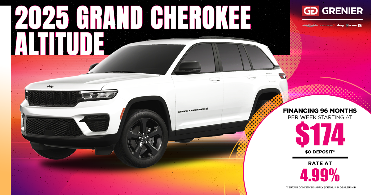 2025 JEEP GRAND CHEROKEE ALTITUDE !