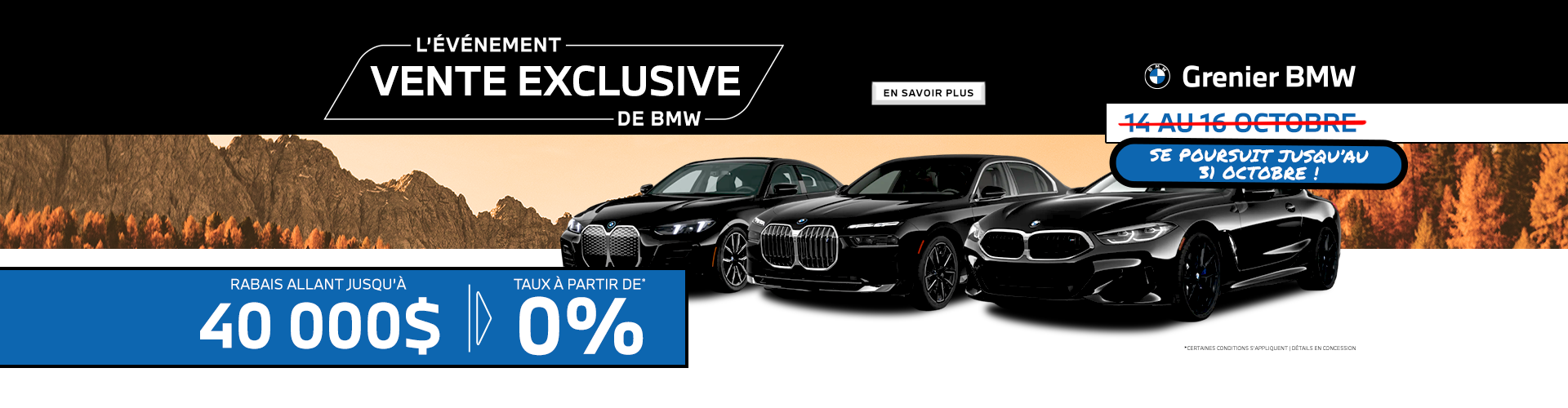 ÉVÉNEMENT VENTE EXCLUSIVE SE POURSUIT !