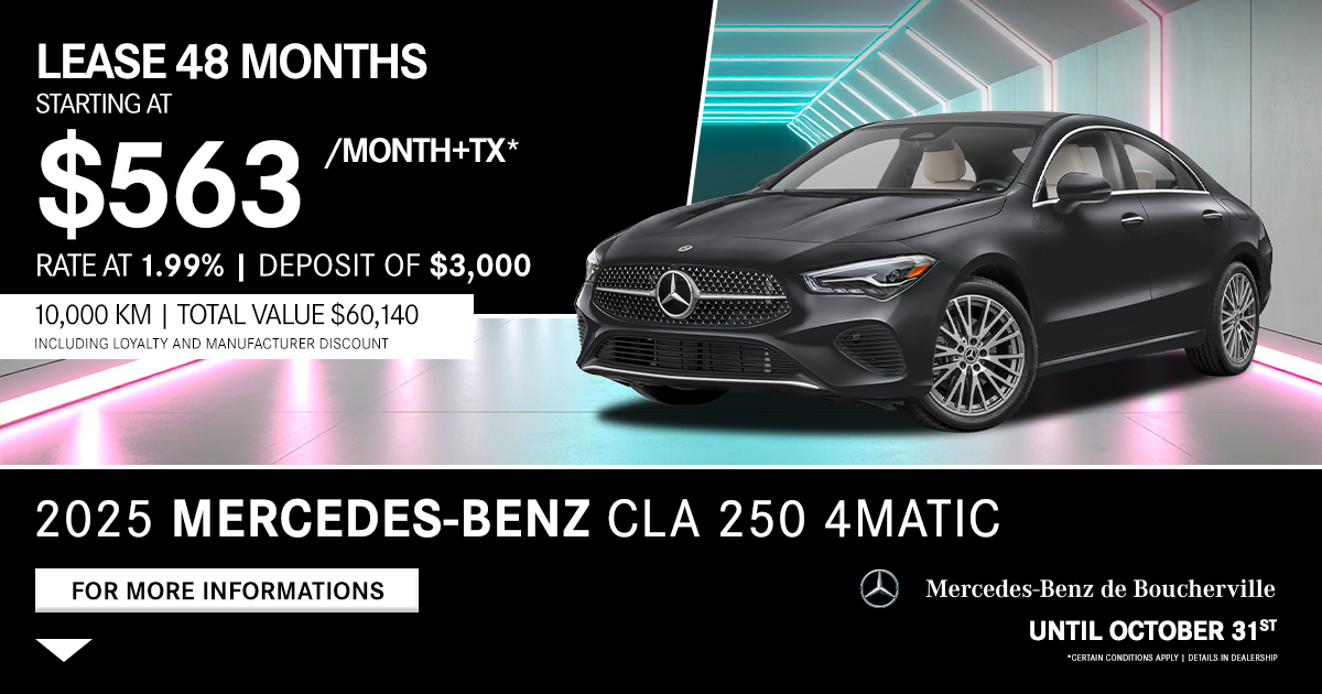 2025 CLA 250 4MATIC