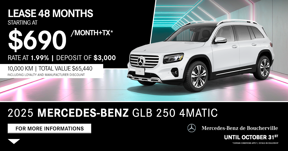 2025 GLB 250 4MATIC
