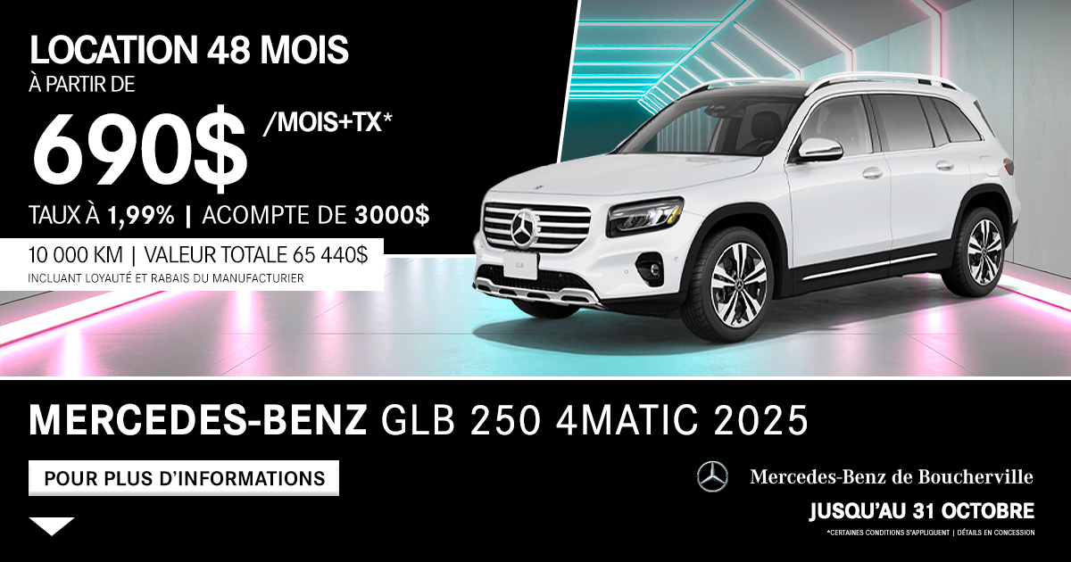 GLB 250 4MATIC 2025