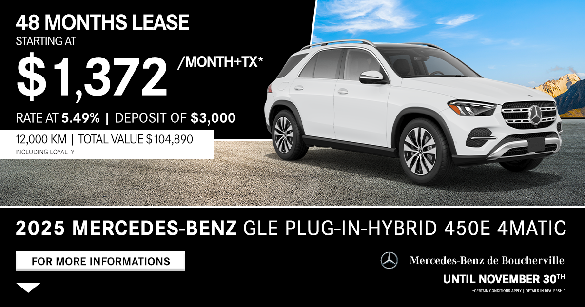 2025 GLE PLUG-IN-HYBRID 450E 4MATIC