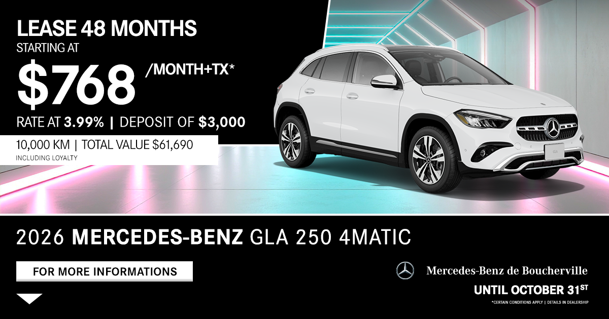 2026 GLA 250 4MATIC