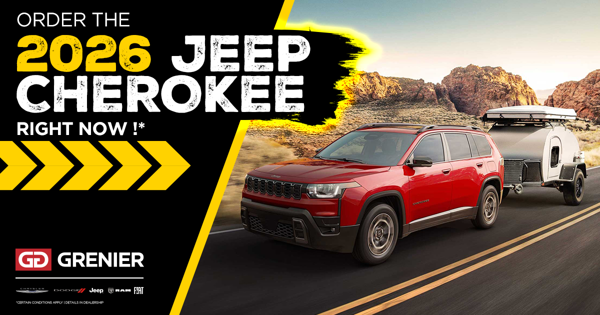 ORDER THE 2026 JEEP CHEROKEE !