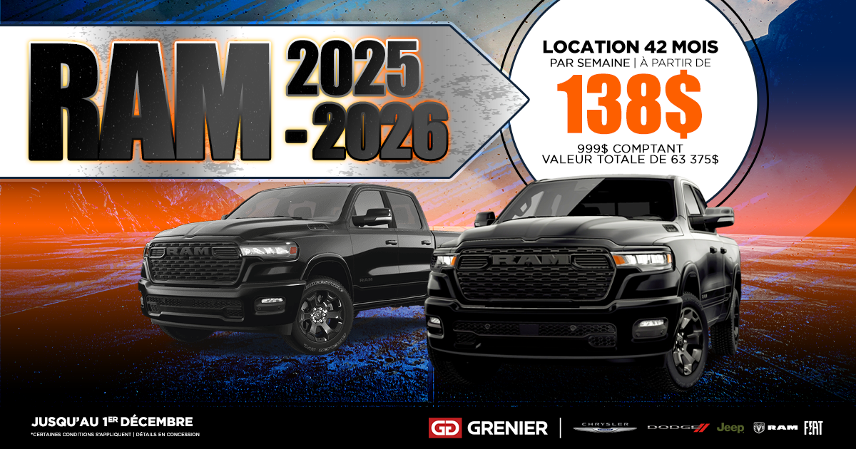 RAM 2025-2026 !