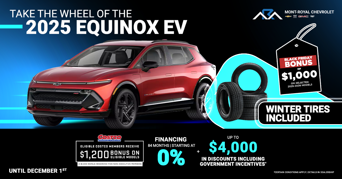 TAKE THE WHEEL OF THE 2025 EQUINOX EV EVENT