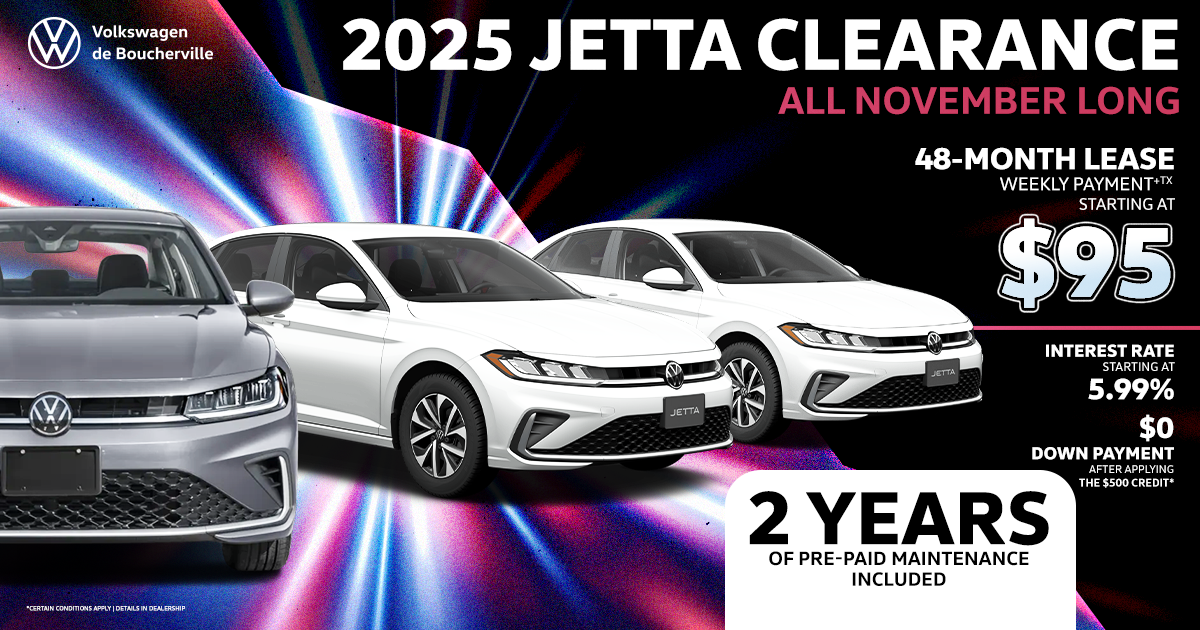 2025 JETTA CLEARANCE !