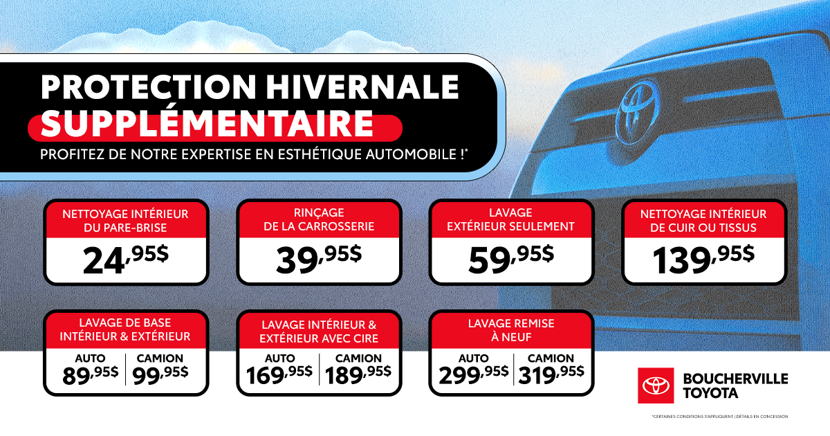 PROTECTION HIVERNALE SUPPLÉMENTAIRE