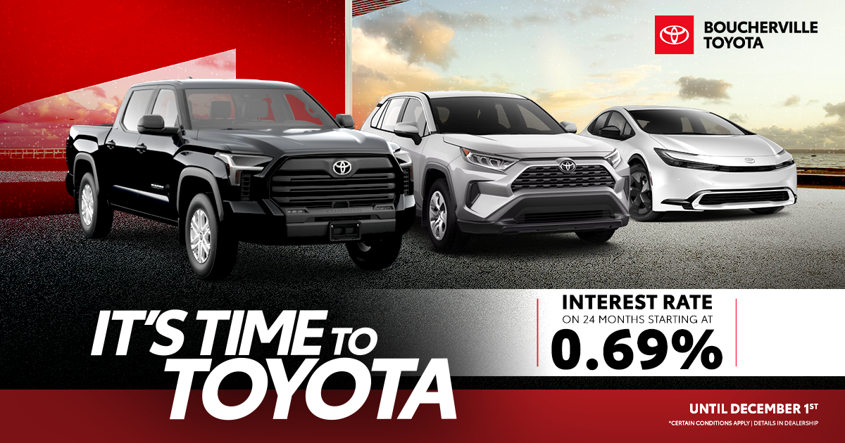 IT'S TIME TO TOYOTA !