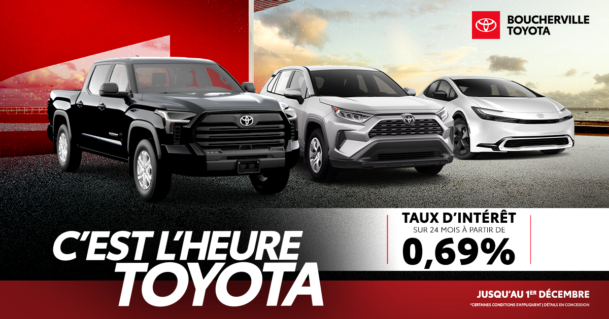 C'EST L'HEURE TOYOTA !
