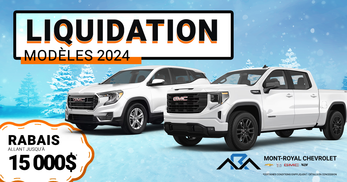 MÉGA LIQUIDATION SUR NOS MODÈLES 2024 !