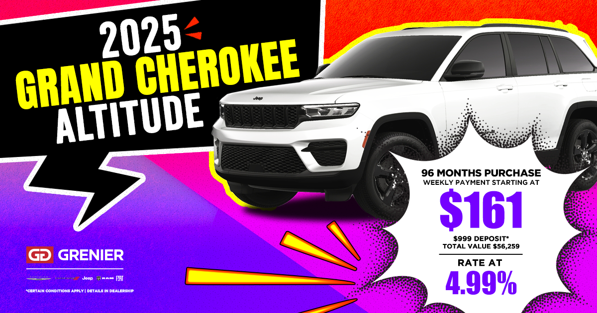 2025 JEEP GRAND CHEROKEE ALTITUDE !
