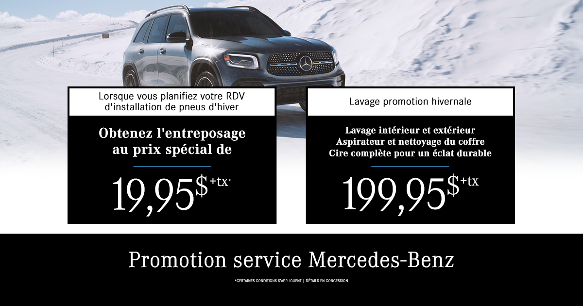 PROMOTION SERVICE MERCEDES-BENZ !
