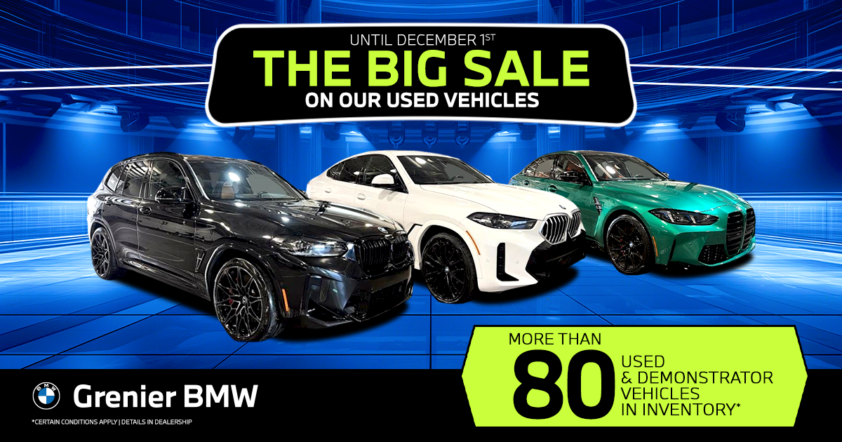 BIG SALE ON OUR USED VEHICLES !