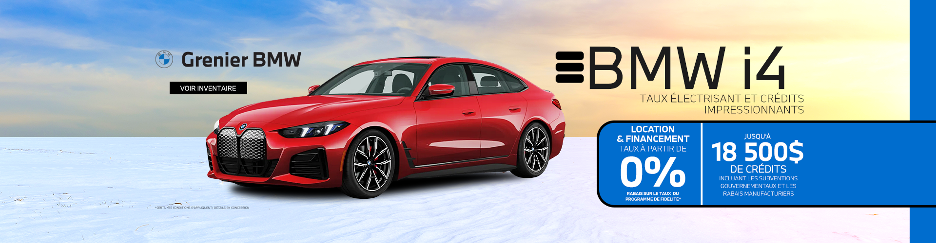 TAUX ÉLECTRISANTS ET CRÉDITS IMPRESSIONNANTS !