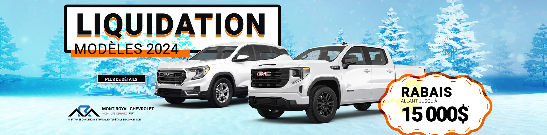 MÉGA LIQUIDATION SUR NOS MODÈLES 2024 !