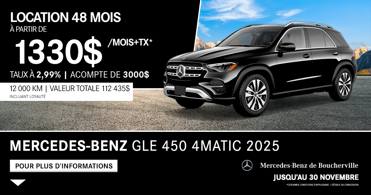 GLE 450 4MATIC 2025