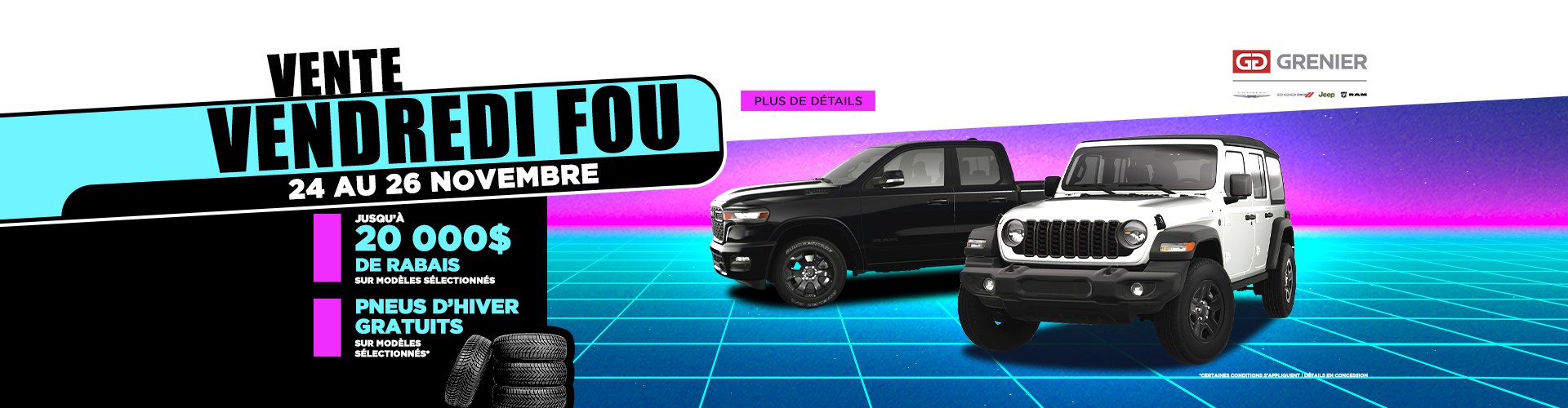 VENTE VENDREDI FOU !