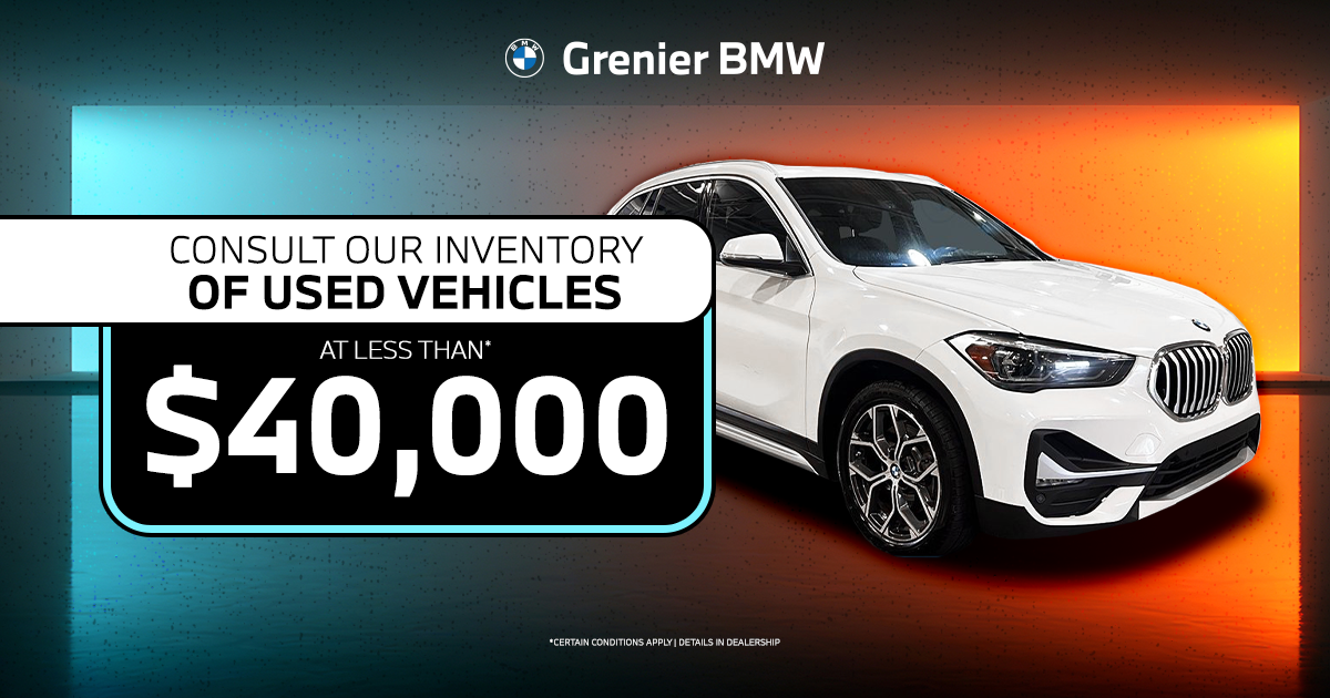 USED VEHICLE INVENTORY UNDER $40,000 !