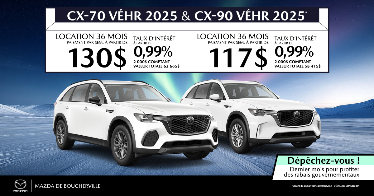 CX-70 2025 & CX-90 2025 !
