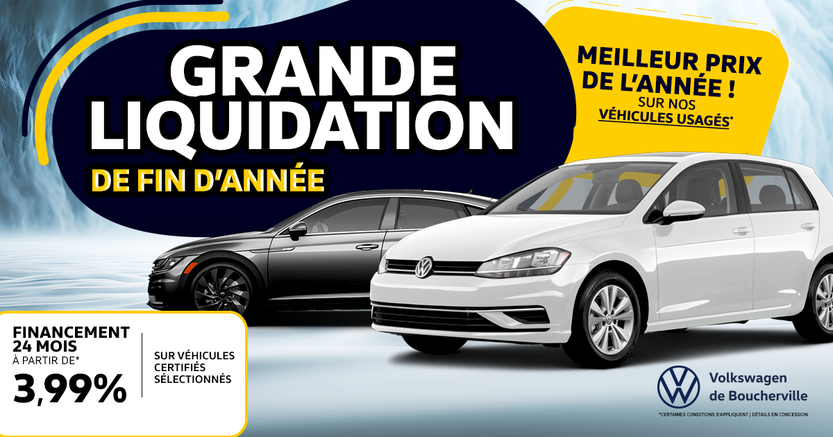 GRANDE LIQUIDATION DE FIN D'ANNÉE !