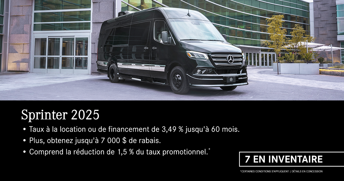 SPRINTER 2025 !