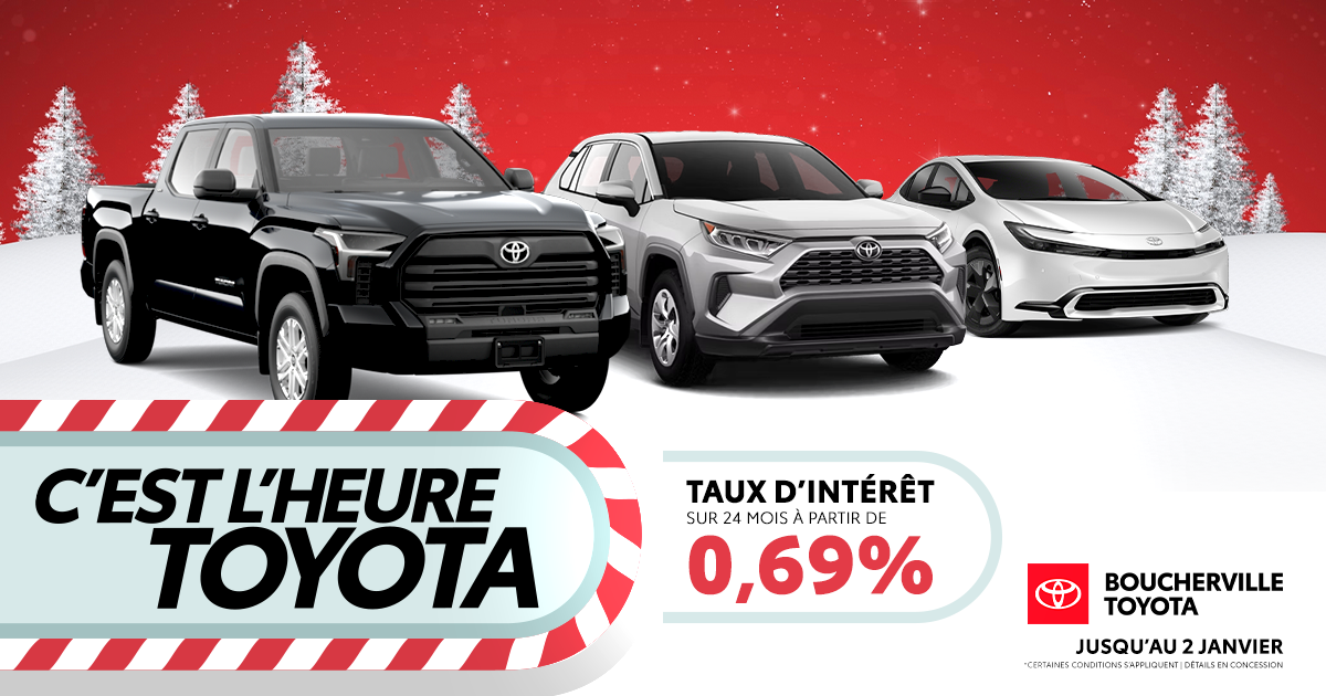 C'EST L'HEURE TOYOTA !
