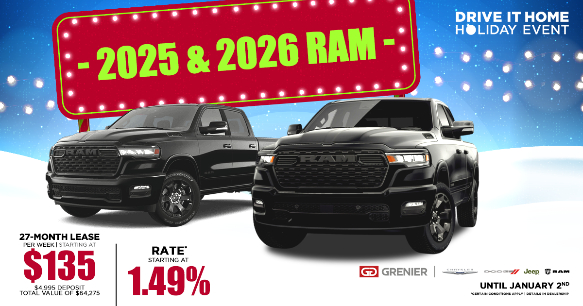 DRIVE IT HOME HOLIDAY EVENT !