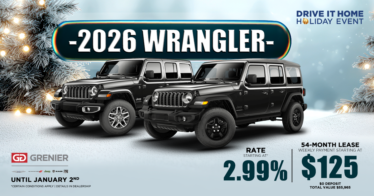 2026 WRANGLER !