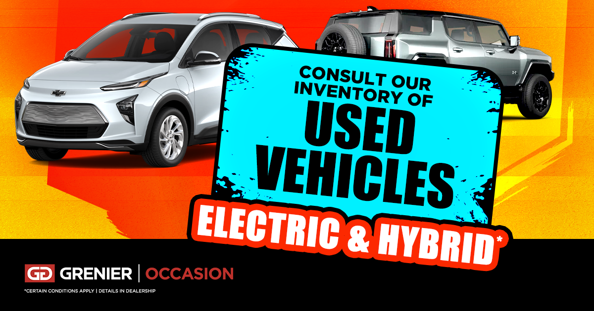 USED ELECTRIC AND HYBRID VEHICLES !