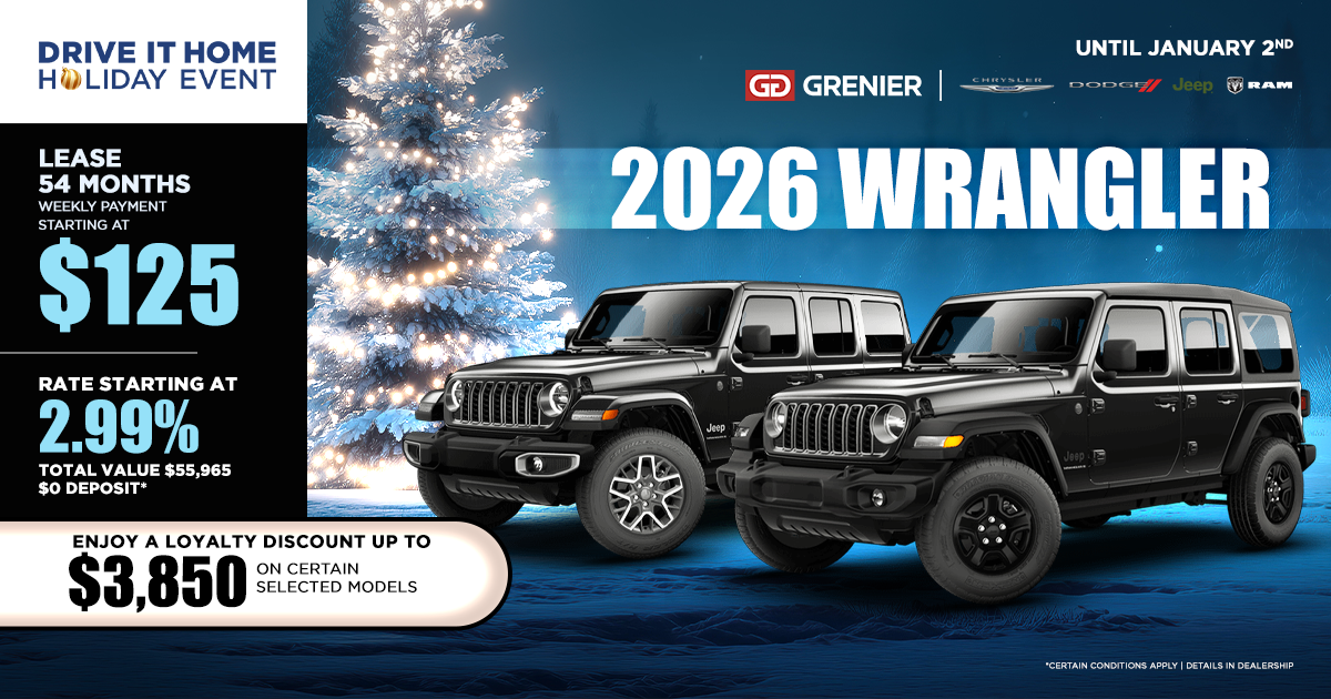 2026 WRANGLER !