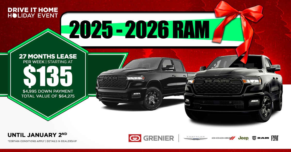 2025-2026 RAM !