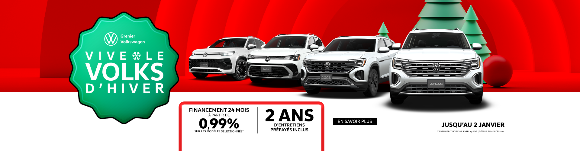 VIVE LE VOLKS D'HIVER !