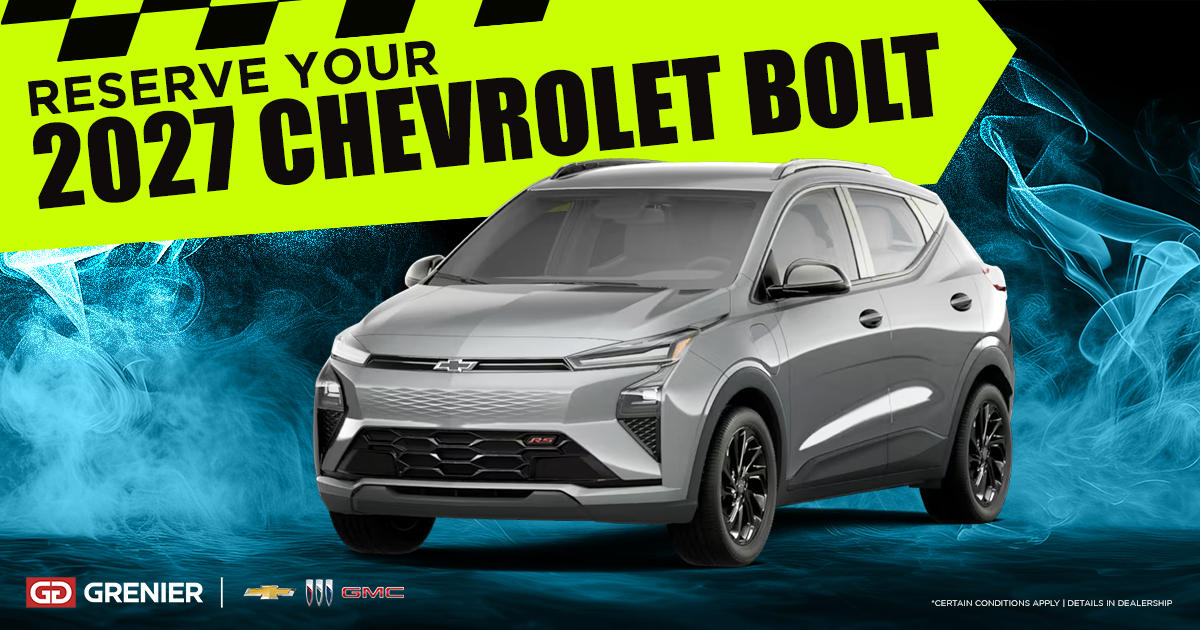RESERVE YOUR 2027 BOLT !