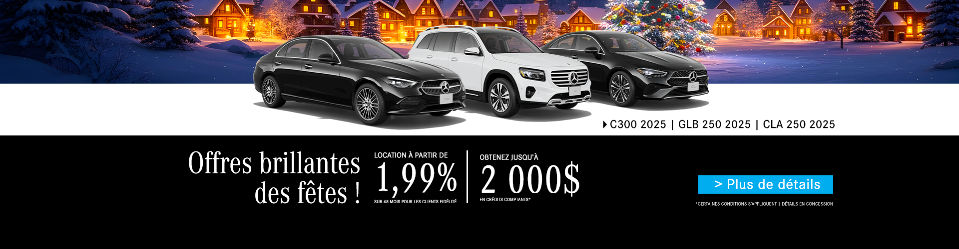 OFFRES BRILLANTES DES FÊTES ! OFFRES BRILLANTES DES FÊTES !