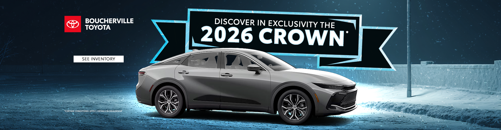 DISCOVER THE 2026 CROWN ! DISCOVER THE 2026 CROWN !