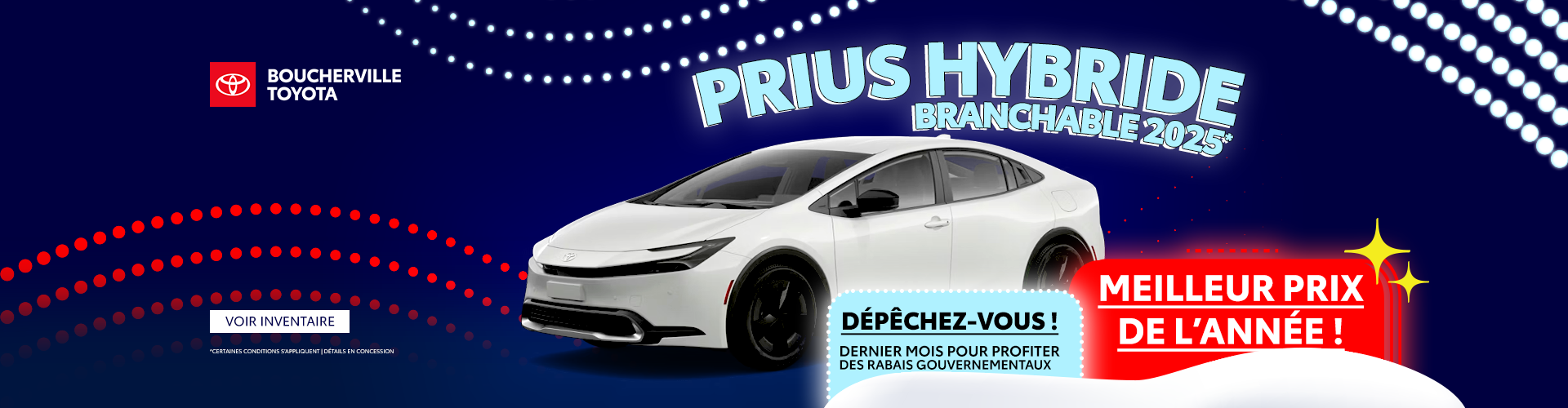 PRIUS HYBRIDE BRANCHABLE 2025 ! PRIUS HYBRIDE BRANCHABLE 2025 !
