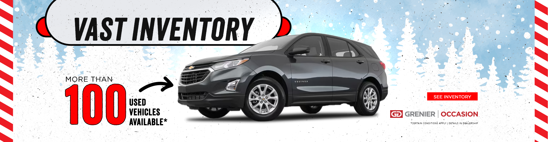 CONSULT OUR VAST INVENTORY !