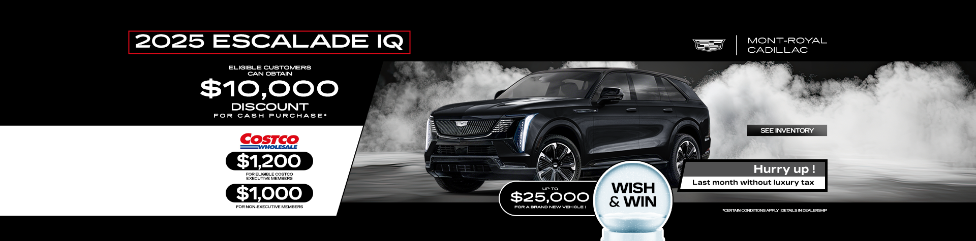 2025 ESCALADE IQ ! 2025 ESCALADE IQ !