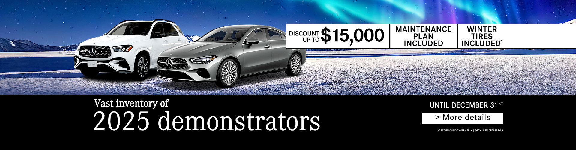 2025 DEMONSTRATORS 2025 DEMONSTRATORS