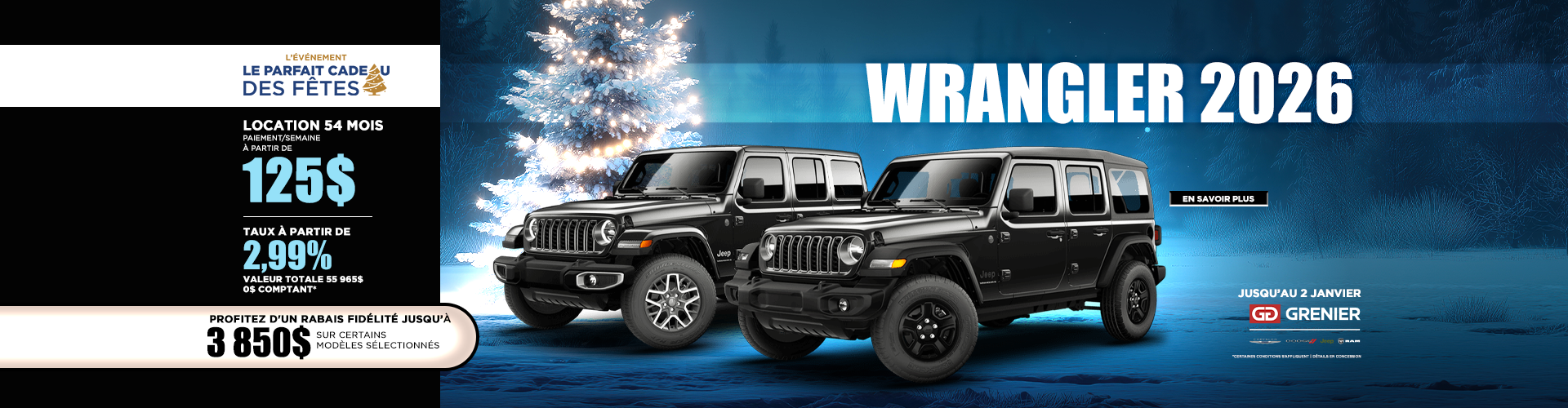 WRANGLER 2026 ! WRANGLER 2026 !