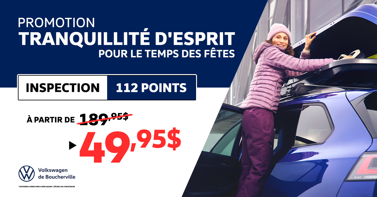 PROMOTION TRANQUILLITÉ D’ESPRIT !