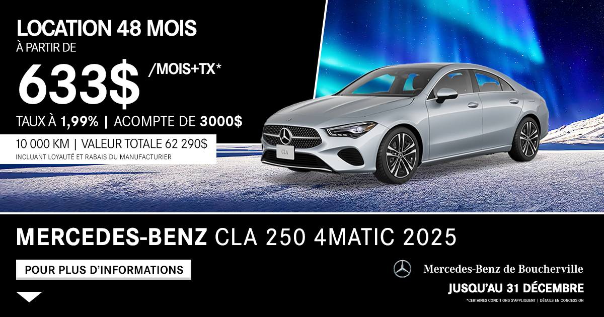 CLA 250 4MATIC 2025
